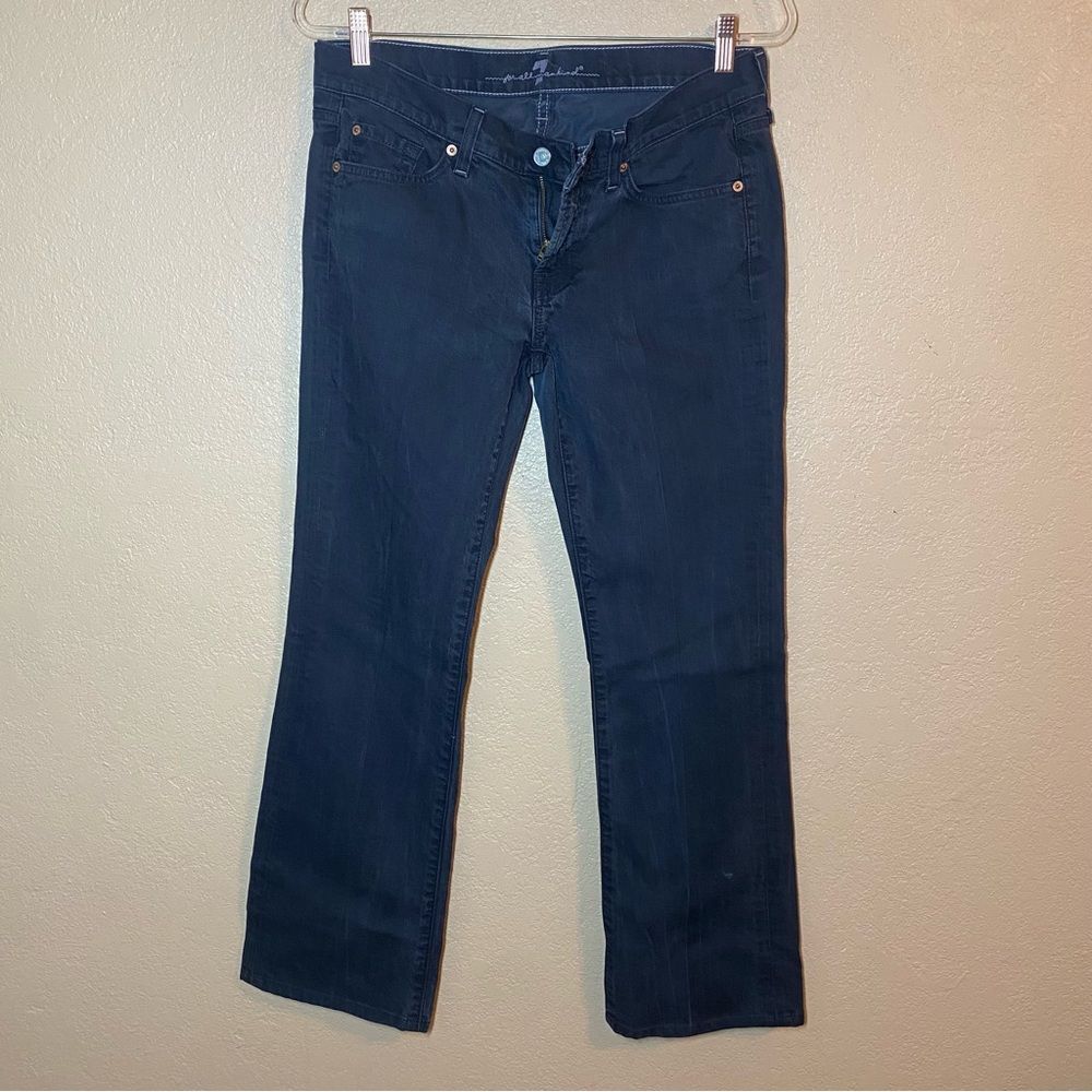 7 of all Mankind Women’s Jeans Black Bootcut size 30